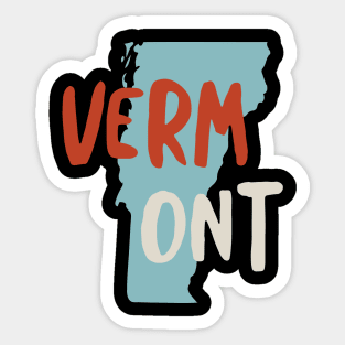State of Vermont Sticker